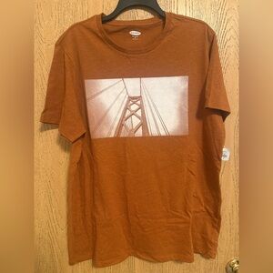 NWT! Old Navy Rust Graphic T-Shirt